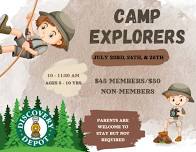 Camp Explorers at Discovery Depot!