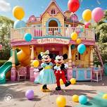 Mickey and Mini's Visit to Bella's Playhouse!