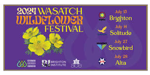 Wasatch Wildflower Festival 2024: Brighton