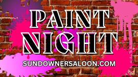 Sundowner Saloon Paint Night With Art Uncorked