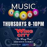 Music Bingo at Wing City - Garland