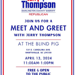 Meet & Greet Jerry Thompson for Sheriff