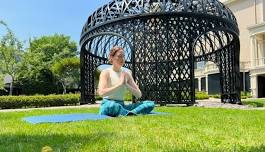 Yoga in the Garden at RJD