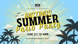 Hastings Summer Patio Party at Recon Brewing