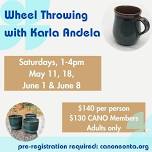 Wheel Throwing with Karla Andela