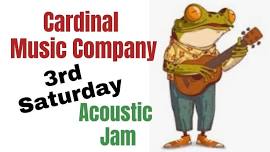 3rd Saturday Acoustic Jam at Cardinal Music Company