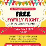 FREE Family Night for Century Students and Families