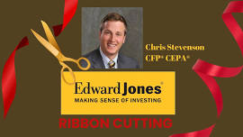 Ribbon Cutting: Edward Jones Financial Advisor: Christopher Stevenson- Barrington