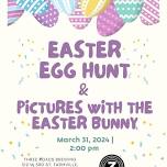 Easter Egg Hunt and Pictures with the Easter Bunny