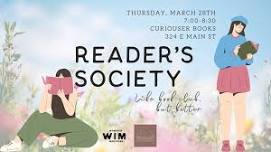 March Reader's Society