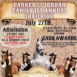 Parker & Jordan Family 1st Annual Trail Ride