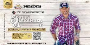 TCMA Guitarist of the Year Scotty Alexander performs LIVE at The Back Porch