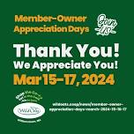 Member-Owner Appreciation Days