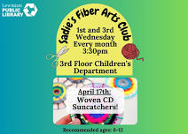 SADIE’S FIBER ARTS CLUB