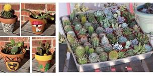 Succulent ~ Cactus Painting & Planting Class