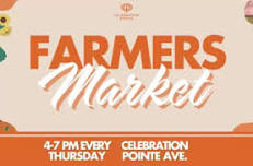 Weekly Farmers Market at Celebration Pointe