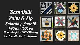 Barn Quilt Paint and Sip