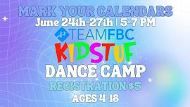 Kidstuf Dance Camp!!