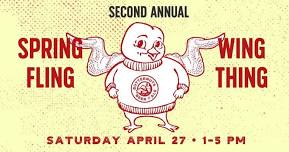 Second Annual Spring Fling Chicken Wing Thing