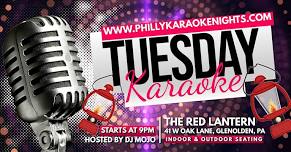 Tuesday Karaoke at The Red Lantern (Glenolden - Delaware County, PA)