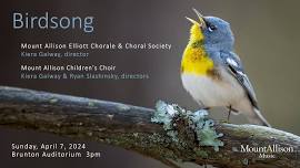 MtA Choral Ensembles: Birdsong