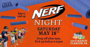 Parent's Night Out: Nerf Night