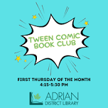 Tween Comic Book Club