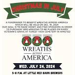 Christmas in July to benefit Wreaths Across America