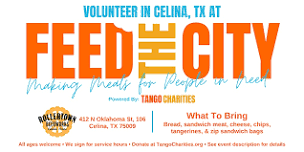 Feed The City Celina: Making Meals for People In Need