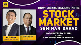 How to Make Millions in Stock Market - Davao