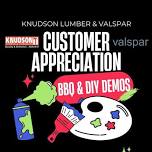  Valspar DIY Day & BBQ Bash at Knudson Lumber!