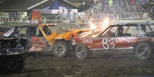 DEMOLITION DERBY at the NEW Afton Fair!