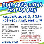 Pine Area Lions 5K 