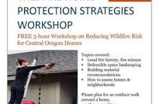 Wildfire Home Protection Strategies Workshop- Bend