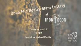 Open Mic Poetry Slam Lottery! - hosted by Michael Clarity