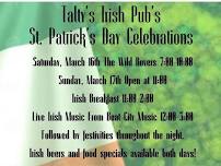 Talty’s St. Patrick’s Day Celebration