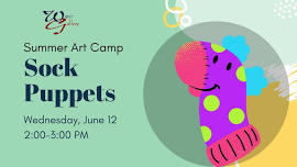 Summer Art Camp: Sock Puppets