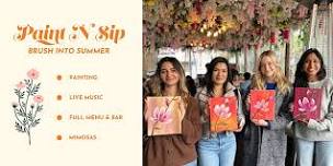 Paint N Sip | Brunch, Cocktails, & Live Music