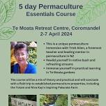 5 day Permaculture essentials course