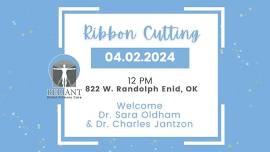 Ribbon Cutting: We're Taking New Patients in Enid!