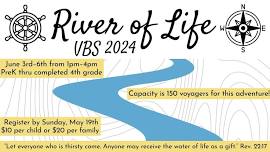 VBS 2024 River of Life Day 1