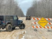 Rusty's Weekday Wheeling - Kawkawlin Creek Floodings through Gladwin area