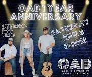 OAB 1 YEAR ANNIVERSARY PARTY