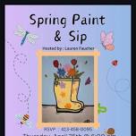 Spring Paint and sip!