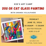 Dog or Cat Glass Painting