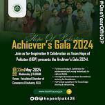 Achiever's Gala 2024 By Team Hope Of Pakistan