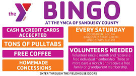 YMCA Saturday Night Bingo!