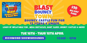 Blast Bouncy Town - Nelson/Tasman School Holiday Event