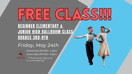 FREE Beginner Elementary & Jr. High Ballroom Class