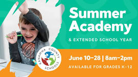 Kanawha County Schools Summer Academy & Extended School Year 2024